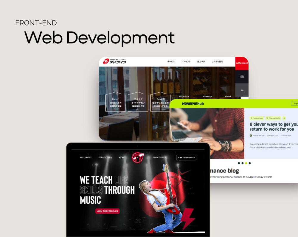 Web Development - Collage
